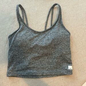 Women’s vuori sports bra / size small grey